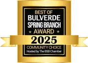 Best of Bulverde Spring Branch Community Choice Award 2025
